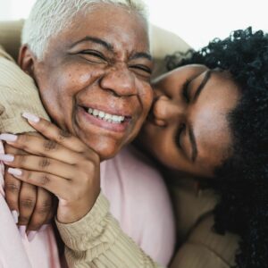 Alicia and her mother