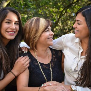 Eliza and her daughters