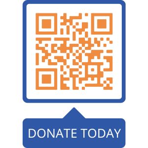 QR code to donate now